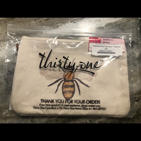 Thirty one makeup bag/pencil case - Picture 2 of 2